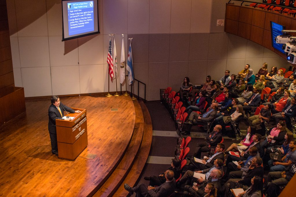 Professor Harold Koh of Yale Law School delivers the 2017 Centennial Lecture