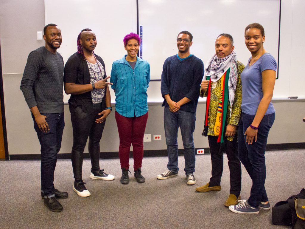 BLSA Student Leaders and BLM Chicago Speakers