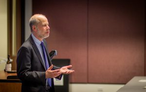 Dean Krent introduces the 2018 Chicago-Kent Retirement Party