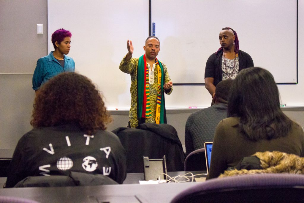 Black Lives Matter Chicago speakers at BLSA event