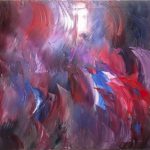 Cristina McNeiley's abstract oil painting