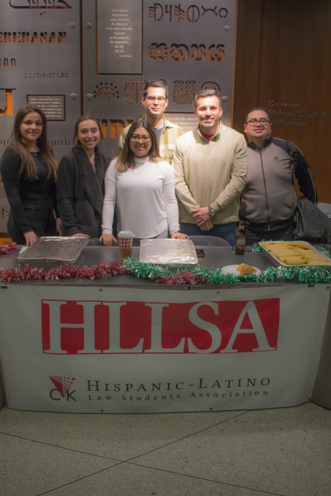 Holiday Fest 2018 with our Hispanic Latino Law Students Association